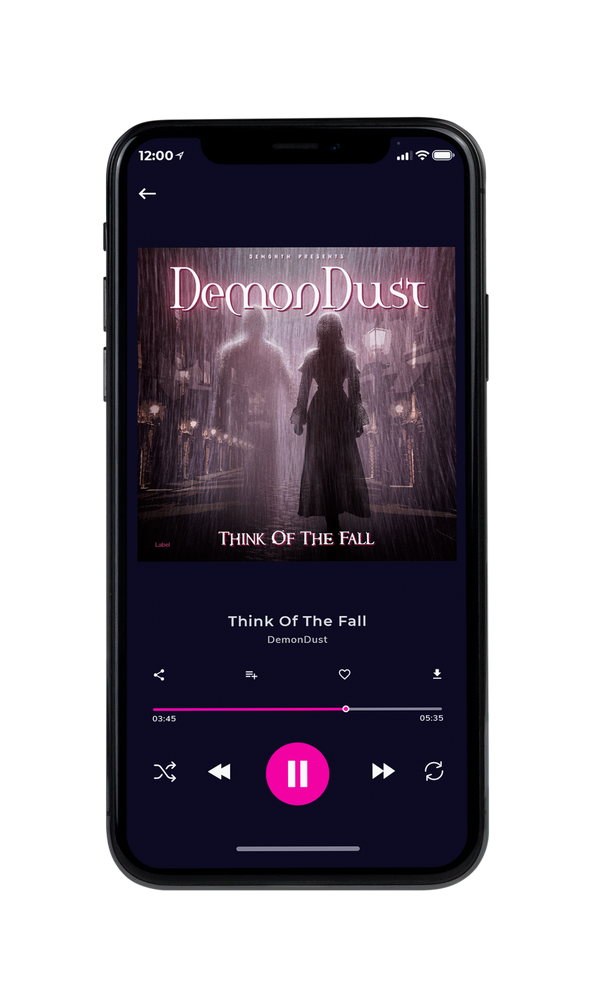 Tablet view of Premade Heavy Metal & Gothic Metal Album Cover - Thunder #3978 | AlbumArtZone*