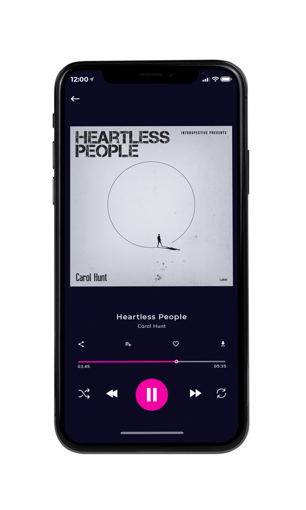 Tablet view of Premade Electronica & Ambient Album Cover - Alto #4078 | AlbumArtZone*