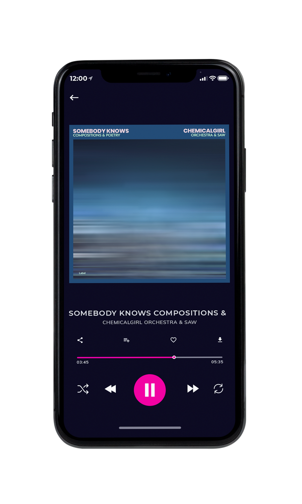 Tablet view of Premade Contemporary Music Album Cover - Fiord #4167 | AlbumArtZone*