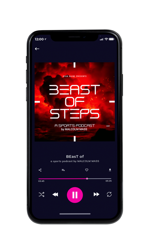 Tablet view of Premade Podcast Album Cover - Punch #4234 | AlbumArtZone*