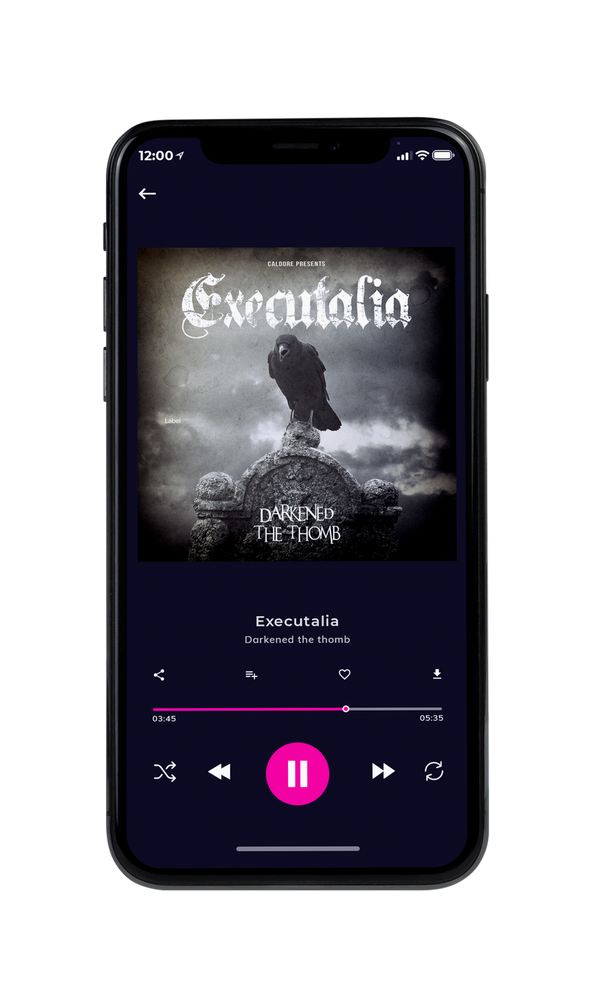 Tablet view of Premade Heavy Metal & Gothic Metal Album Cover - Dune #4271 | AlbumArtZone*