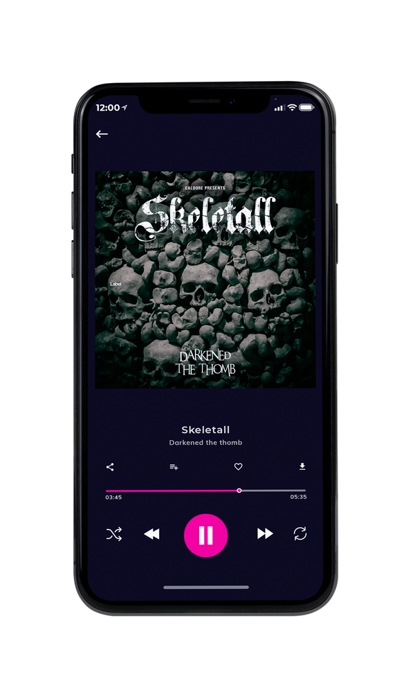 Tablet view of Premade Heavy Metal & Gothic Metal Album Cover - Black #4272 | AlbumArtZone*