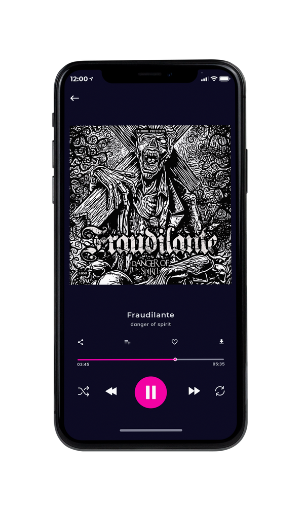 Tablet view of Premade Heavy Metal & Gothic Metal Album Cover - Cod Gray #4281 | AlbumArtZone*