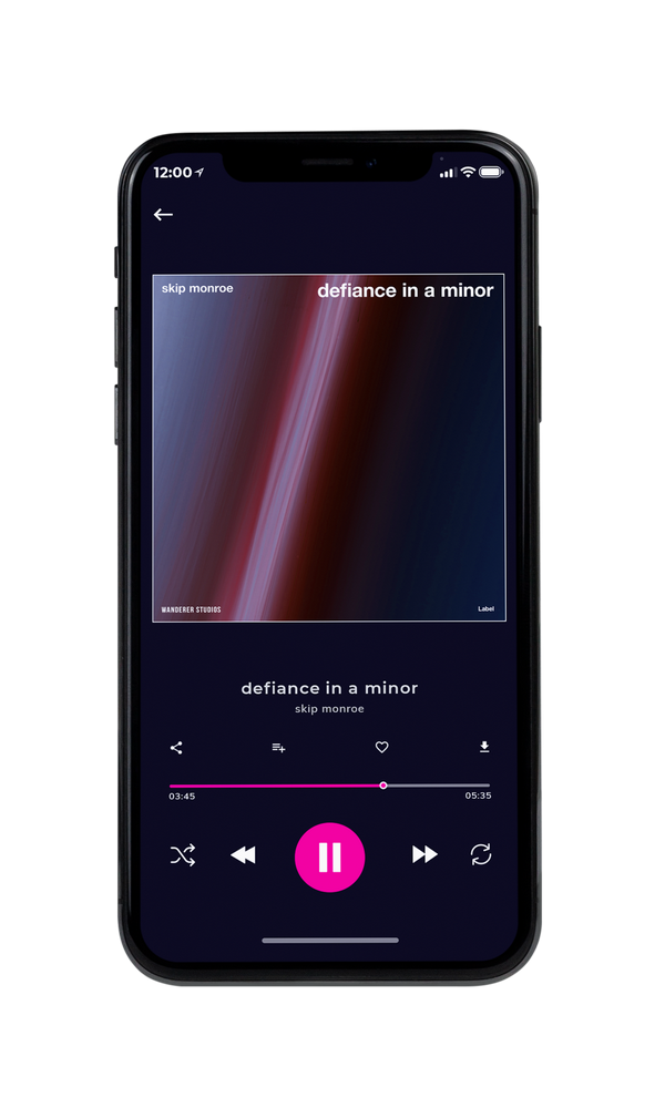 Tablet view of Premade EDM, House & Dub Album Cover - Thunder #4327 | AlbumArtZone*