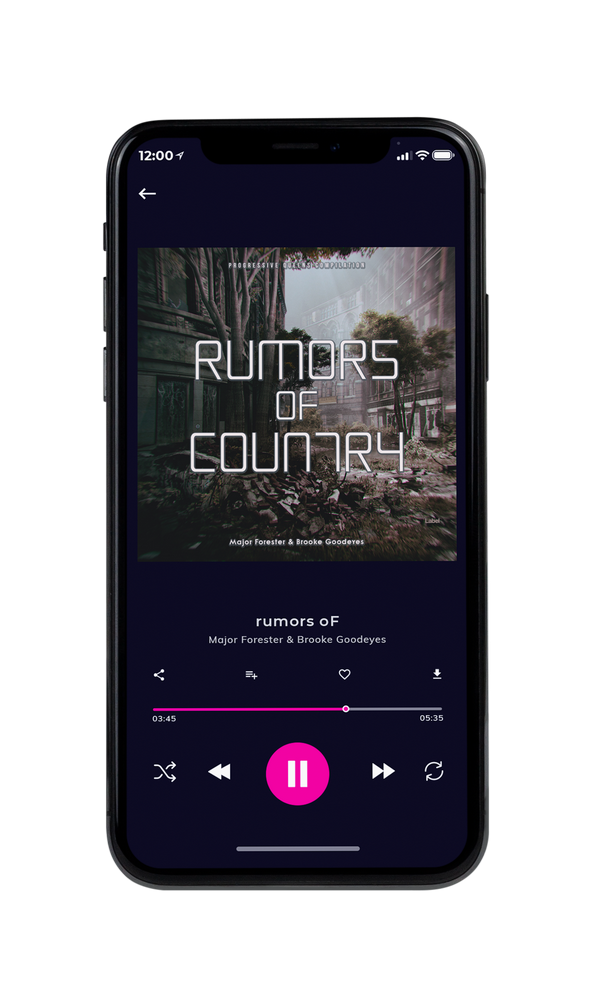 Tablet view of Premade Podcast Album Cover - Tuatara #4337 | AlbumArtZone*