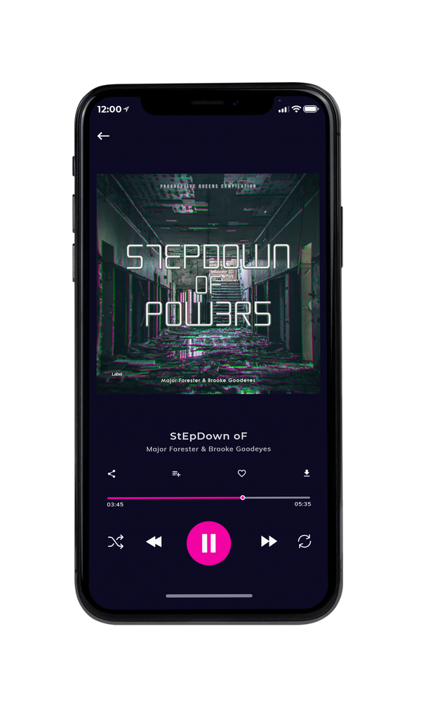 Tablet view of Premade Podcast Album Cover - Outer Space #4340 | AlbumArtZone*