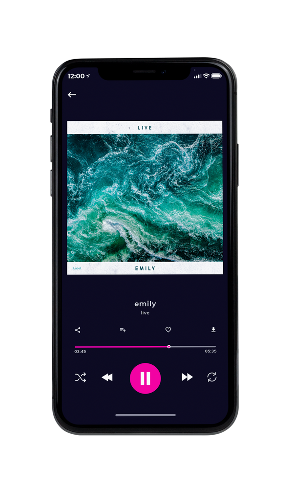 Tablet view of Premade Pop Album Cover - Paradiso #4433 | AlbumArtZone*