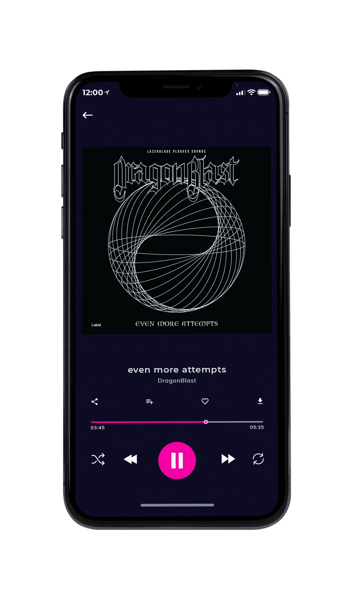 Tablet view of Premade Heavy Metal & Gothic Metal Album Cover - Ebony #4449 | AlbumArtZone*