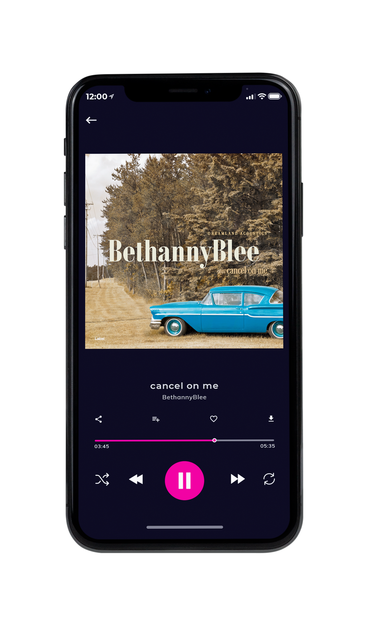 Tablet view of Premade Country & Acoustic Album Cover - Tobacco Brown #4464 | AlbumArtZone*