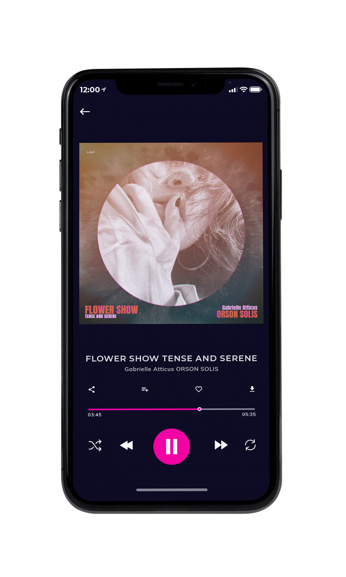 Tablet view of Premade Pop Album Cover - Sand Dune #4553 | AlbumArtZone*