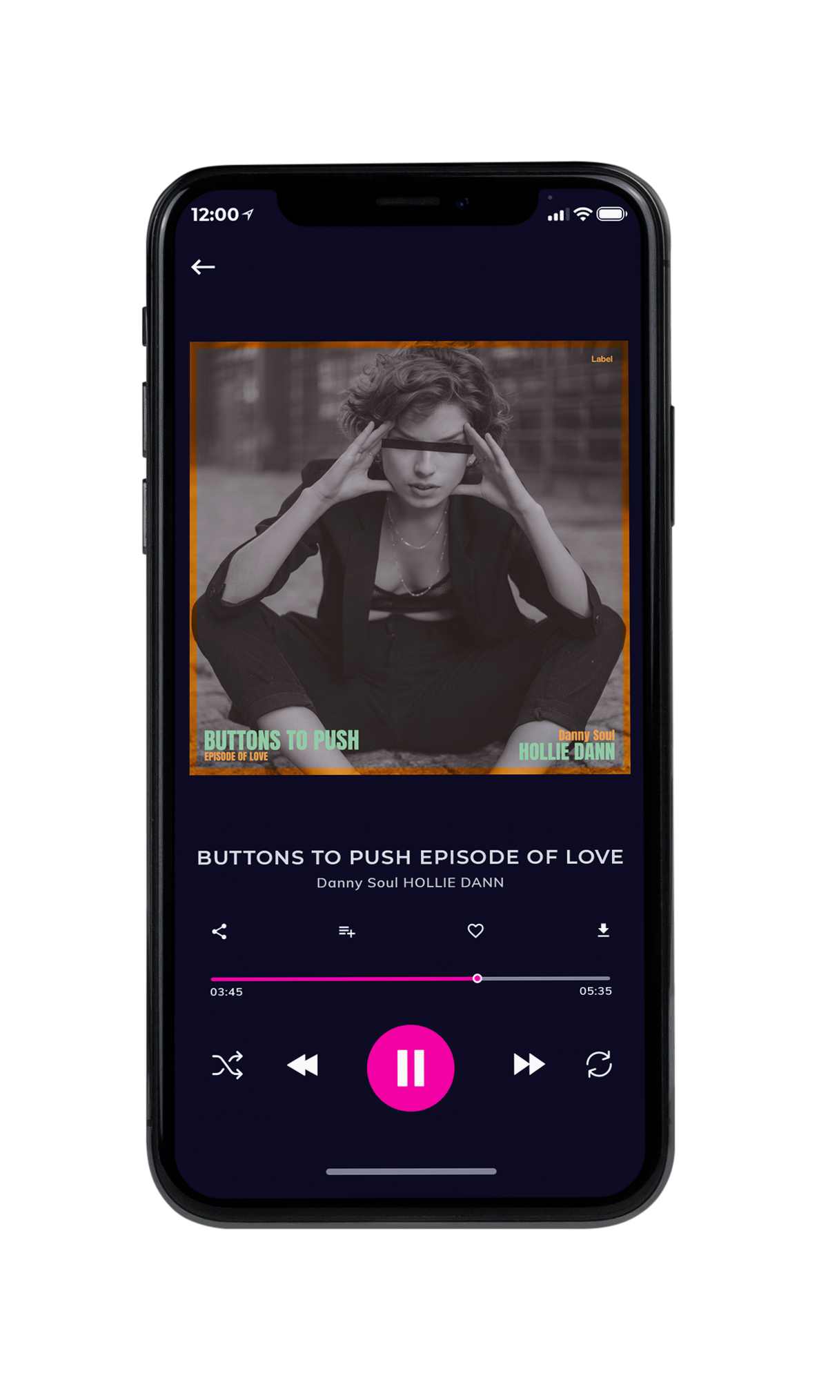 Tablet view of Premade Pop Album Cover - Merlin #4564 | AlbumArtZone*