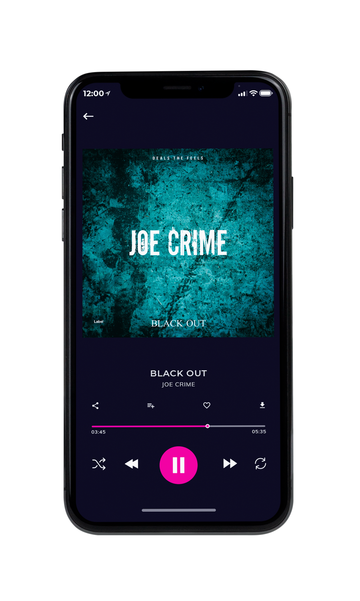 Tablet view of Premade Pop Album Cover - Tarawera #4594 | AlbumArtZone*