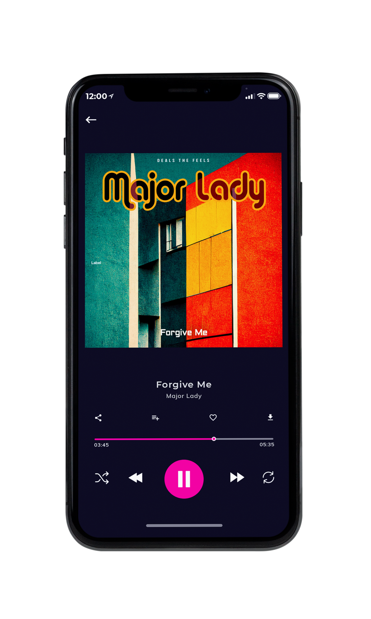 Tablet view of Premade Funk & Fusion Album Cover - Orange Roughy #4600 | AlbumArtZone*