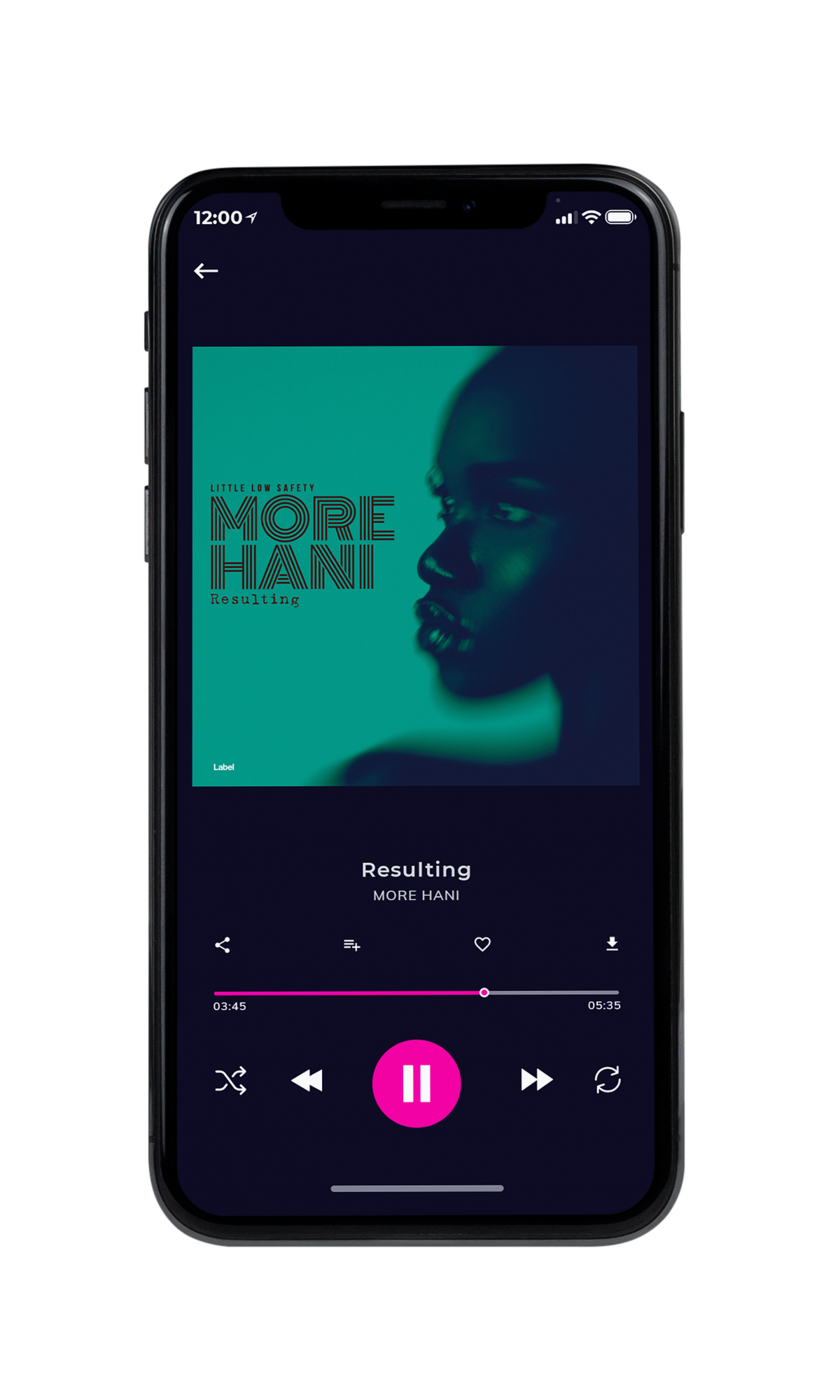 Tablet view of Premade Pop Album Cover - Paradiso #4640 | AlbumArtZone*