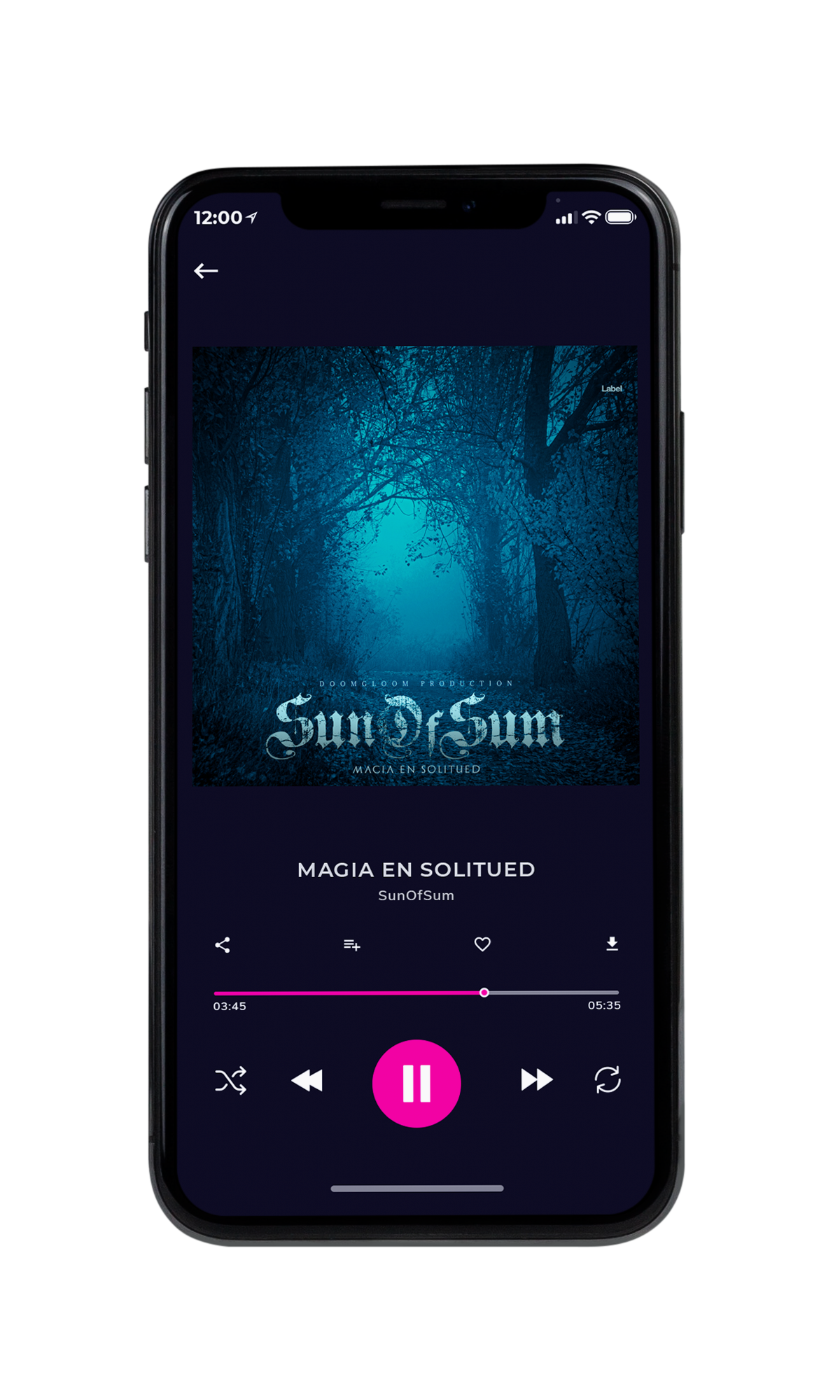 Tablet view of Premade Heavy Metal & Gothic Metal Album Cover - Blue Whale #4689 | AlbumArtZone*