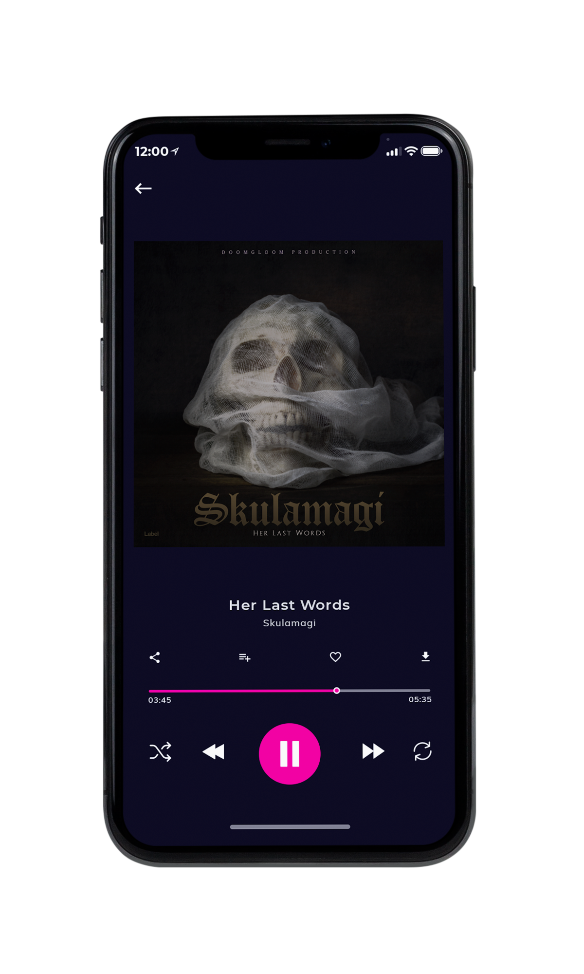 Tablet view of Premade Heavy Metal & Gothic Metal Album Cover - Cod Gray #4697 | AlbumArtZone*