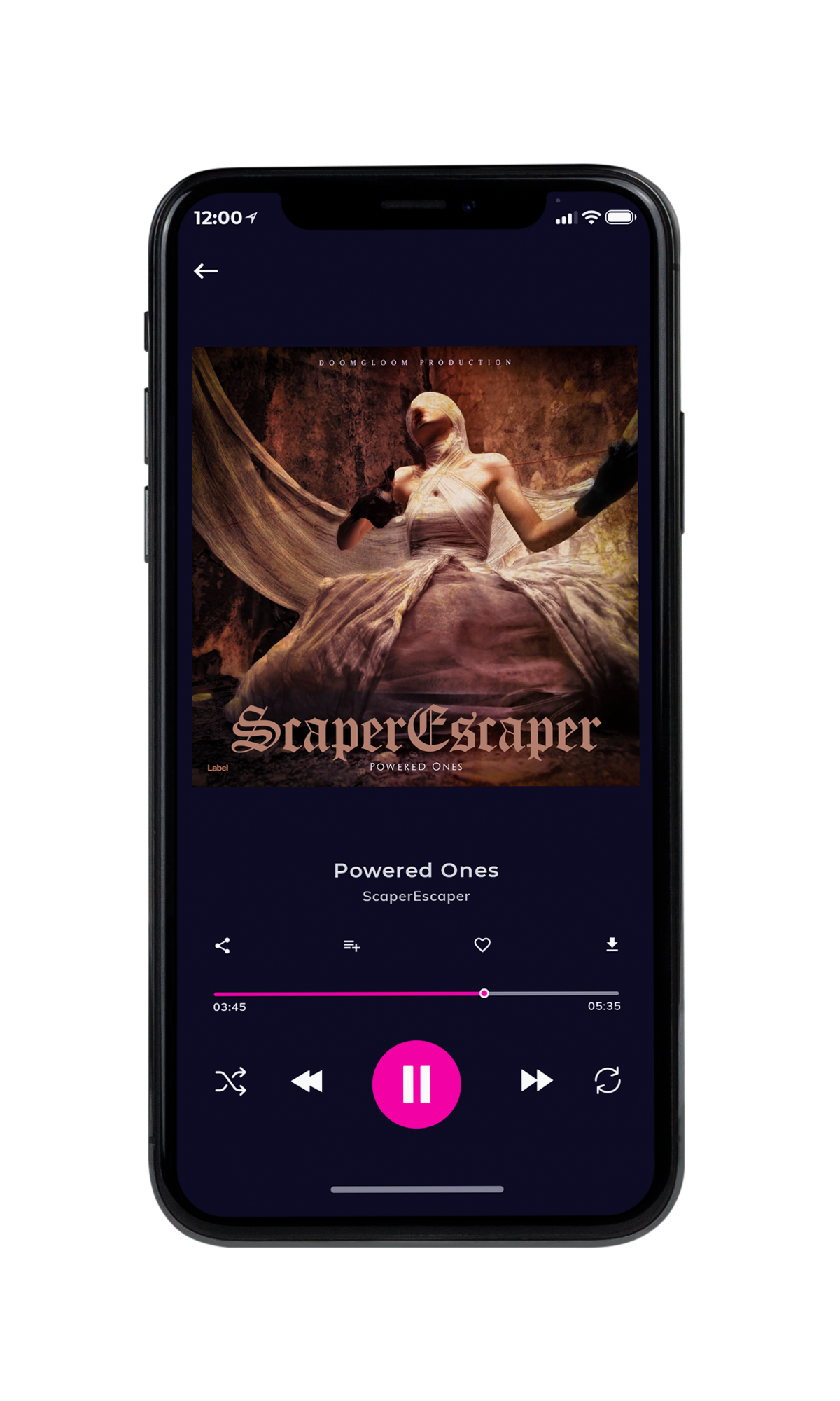 Tablet view of Premade Heavy Metal & Gothic Metal Book Cover - Eclipse #4698 | AlbumArtZone*