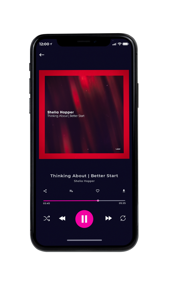 Tablet view of Premade Contemporary Music Album Cover - Cardinal #4716 | AlbumArtZone*