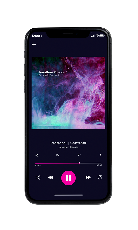 Tablet view of Premade Electronica & Ambient Album Cover - Martinique #4717 | AlbumArtZone*