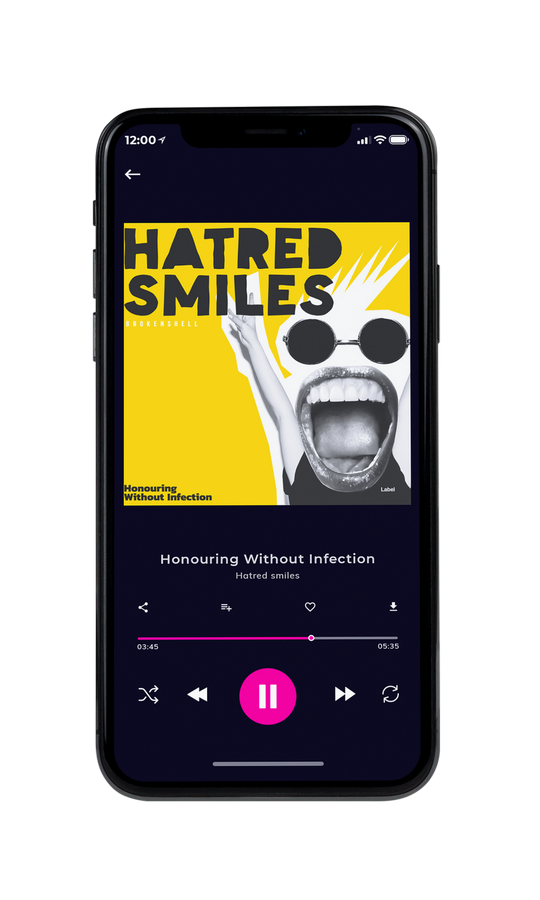 Tablet view of Premade Pop Album Cover - Quill Gray #4756 | AlbumArtZone*