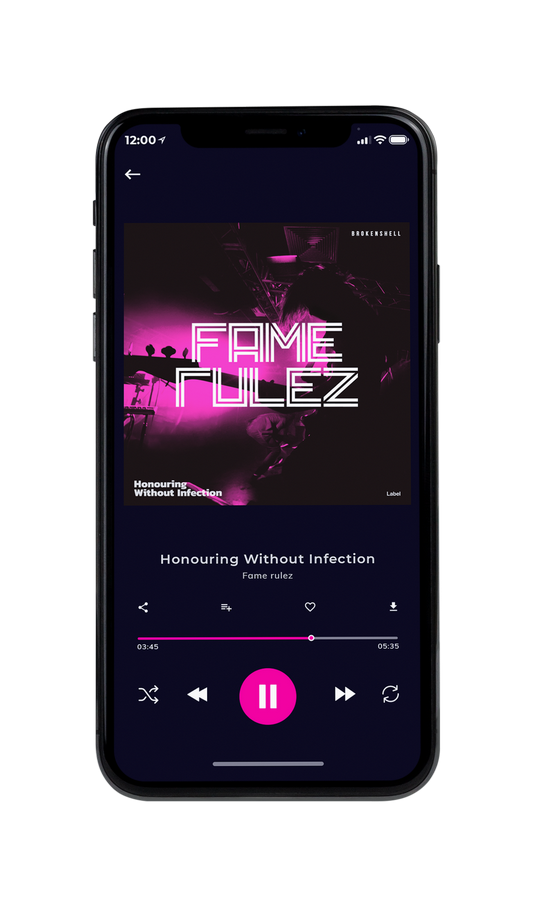 Tablet view of Premade Rock,Punk & Alternative Album Cover - Cocoa Brown #4765 | AlbumArtZone*