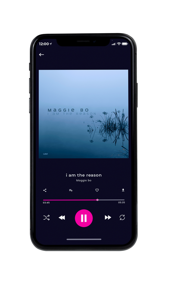Tablet view of Premade Pop Album Cover - Polo Blue #4781 | AlbumArtZone*