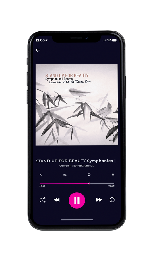 Tablet view of Premade Indie & Folk Music Album Cover - Pearl Bush #4856 | AlbumArtZone*