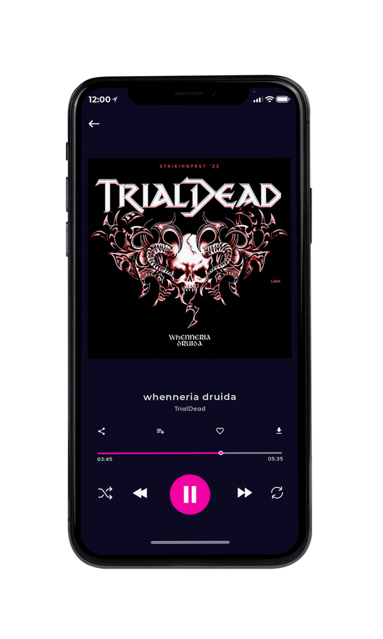 Tablet view of Premade Heavy Metal & Gothic Metal Album Cover - Clam Shell #4921 | AlbumArtZone*