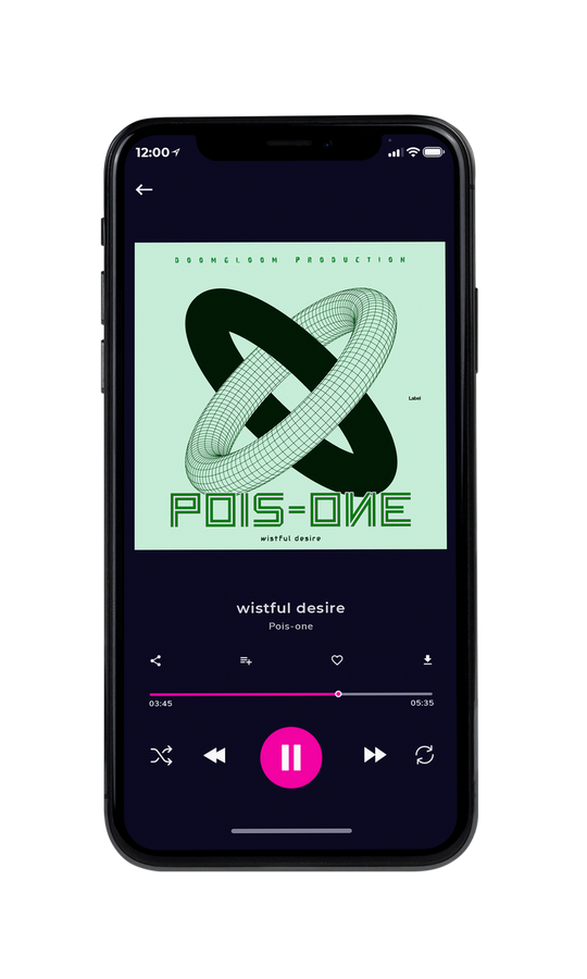 Tablet view of Premade EDM, House & Dub Album Cover - Seaweed #4949 | AlbumArtZone*