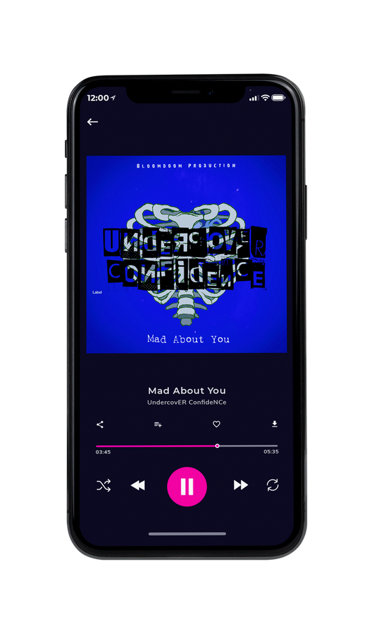 Tablet view of Premade Rock,Punk & Alternative Album Cover - Persian Blue #4970 | AlbumArtZone*