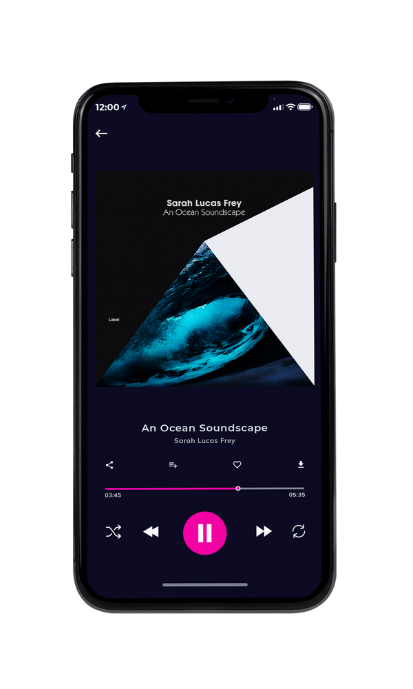 Tablet view of Premade Electronica & Ambient Album Cover - Bunker #5008 | AlbumArtZone*