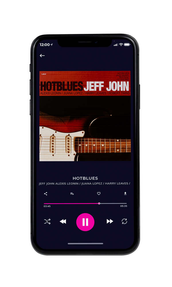 Tablet view of Premade Traditional Jazz & Blues Album Cover - Vanilla #5049 | AlbumArtZone*