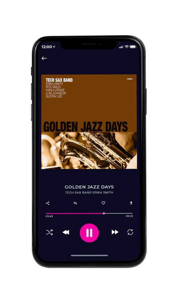 Tablet view of Premade Traditional Jazz & Blues Album Cover - Antique Bronze #5067 | AlbumArtZone*