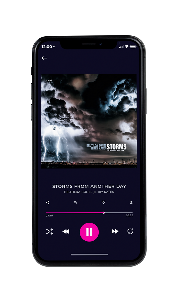 Tablet view of Premade Electronica & Ambient Album Cover - Shark #5089 | AlbumArtZone*
