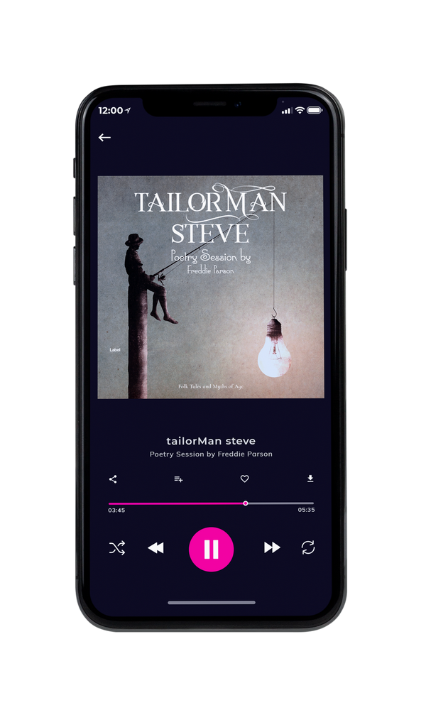 Tablet view of Premade Indie & Folk Music Album Cover - Natural Gray #5136 | AlbumArtZone*