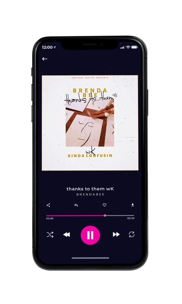 Tablet view of Premade Pop Album Cover - Dawn Pink #5174 | AlbumArtZone*