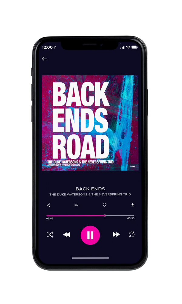 Tablet view of Premade Contemporary Music Album Cover - Tawny Port #5206 | AlbumArtZone*