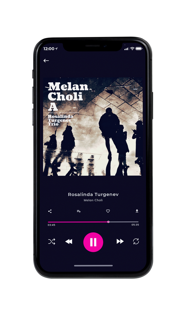Tablet view of Premade Pop Album Cover - Ebony #5211 | AlbumArtZone*