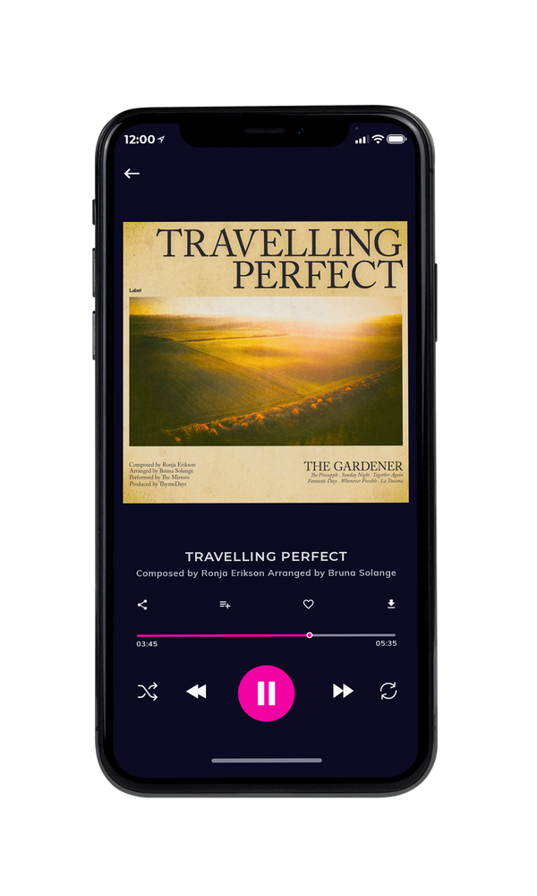 Tablet view of Premade Indie & Folk Music Album Cover - Thatch Green #5226 | AlbumArtZone*