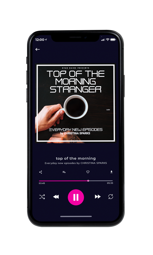 Tablet view of Premade Podcast Album Cover - Eunry #5235 | AlbumArtZone*