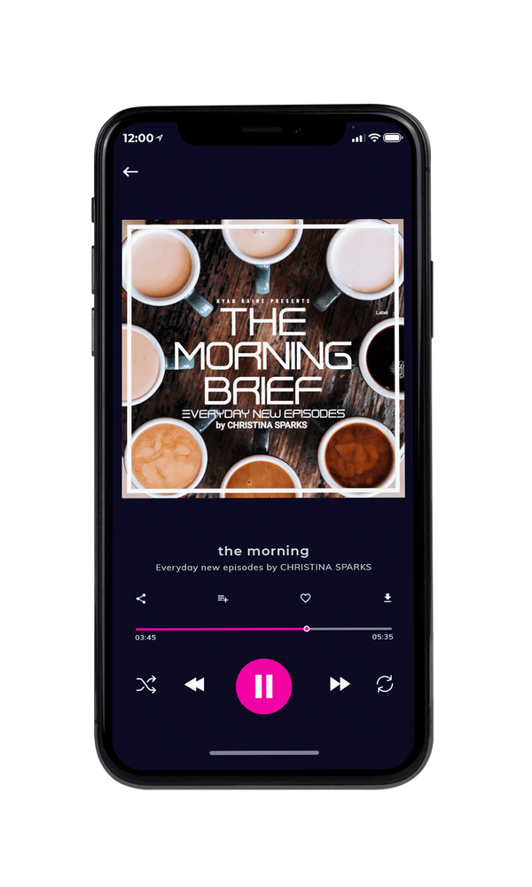 Tablet view of Premade Podcast Book Cover - Bone #5236 | AlbumArtZone*