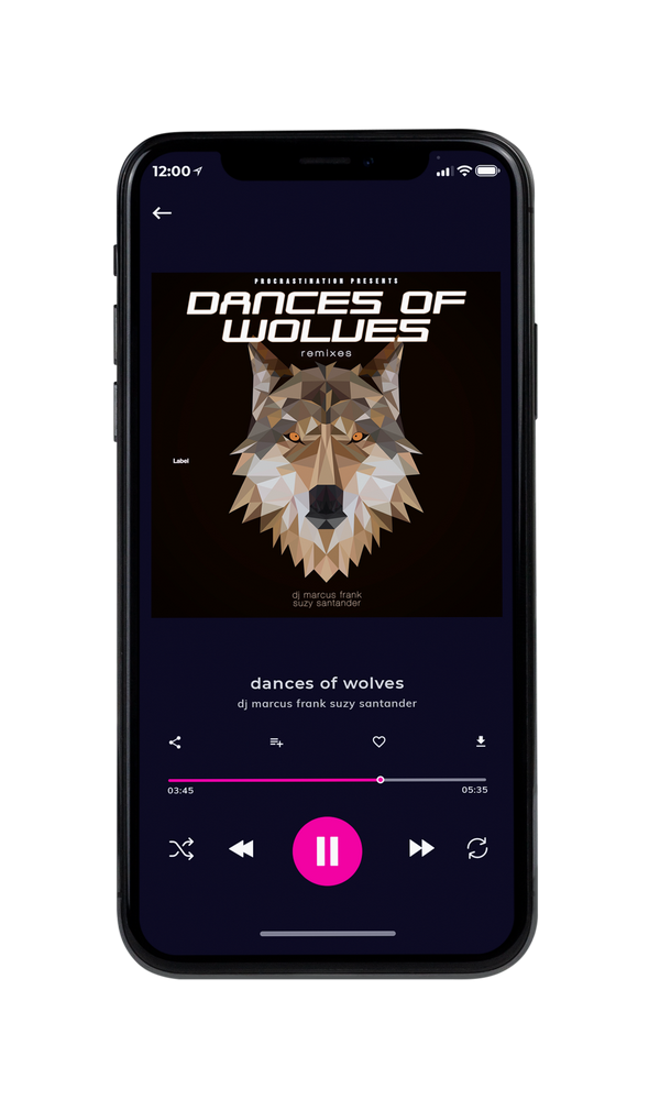 Tablet view of Premade Contemporary Music Album Cover - Heathered Gray #5260 | AlbumArtZone*