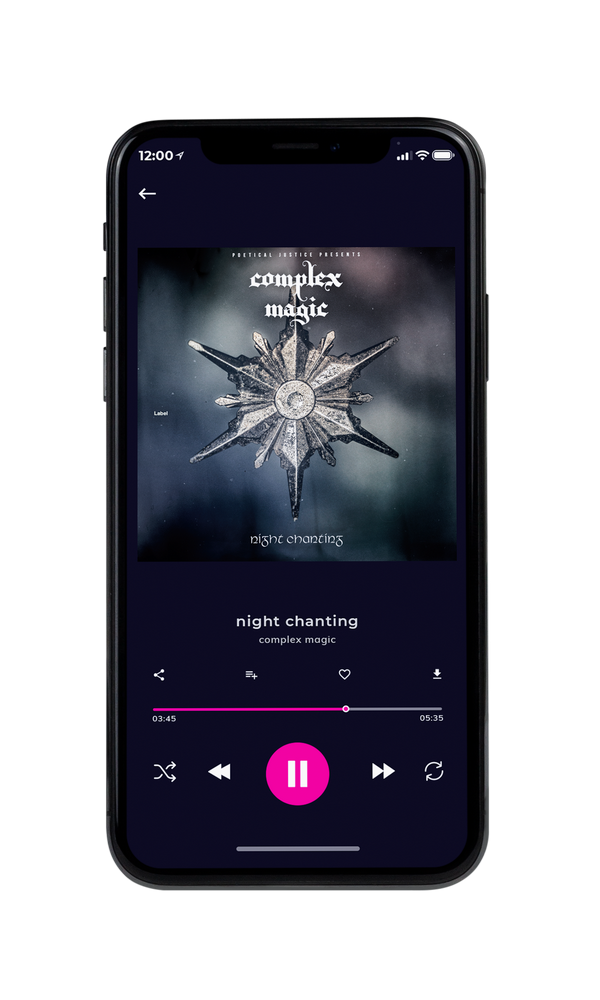 Tablet view of Premade Podcast Album Cover - Tuna #5279 | AlbumArtZone*