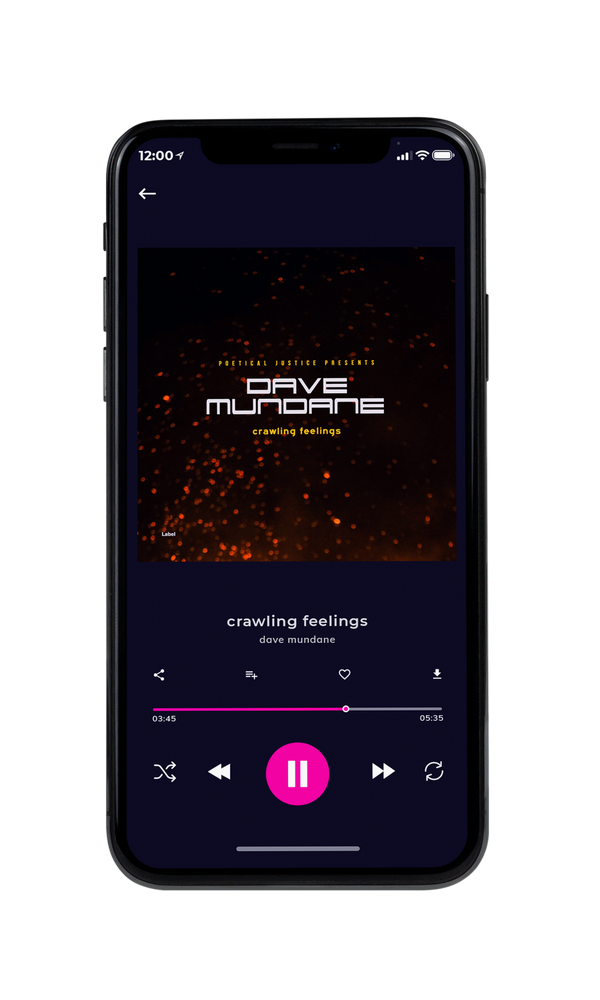 Tablet view of Premade EDM, House & Dub Album Cover - Black #5315 | AlbumArtZone*