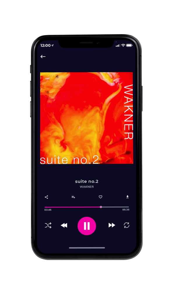 Tablet view of Premade Electronica & Ambient Album Cover - Pomegranate #5399 | AlbumArtZone*