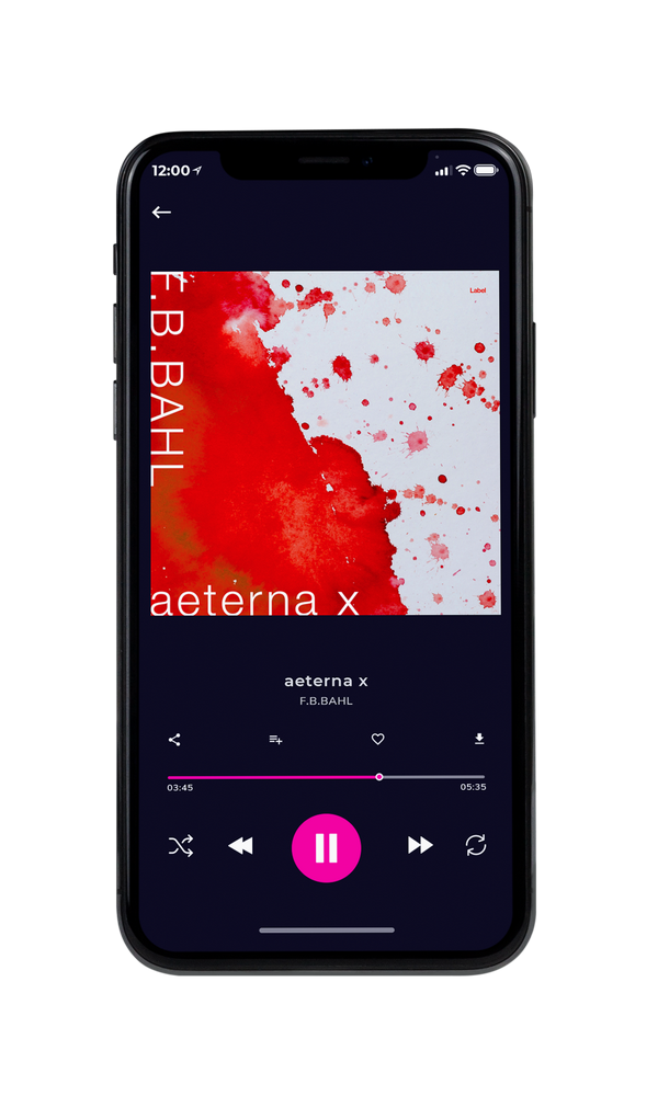 Tablet view of Premade Electronica & Ambient Album Cover - Thunderbird #5406 | AlbumArtZone*