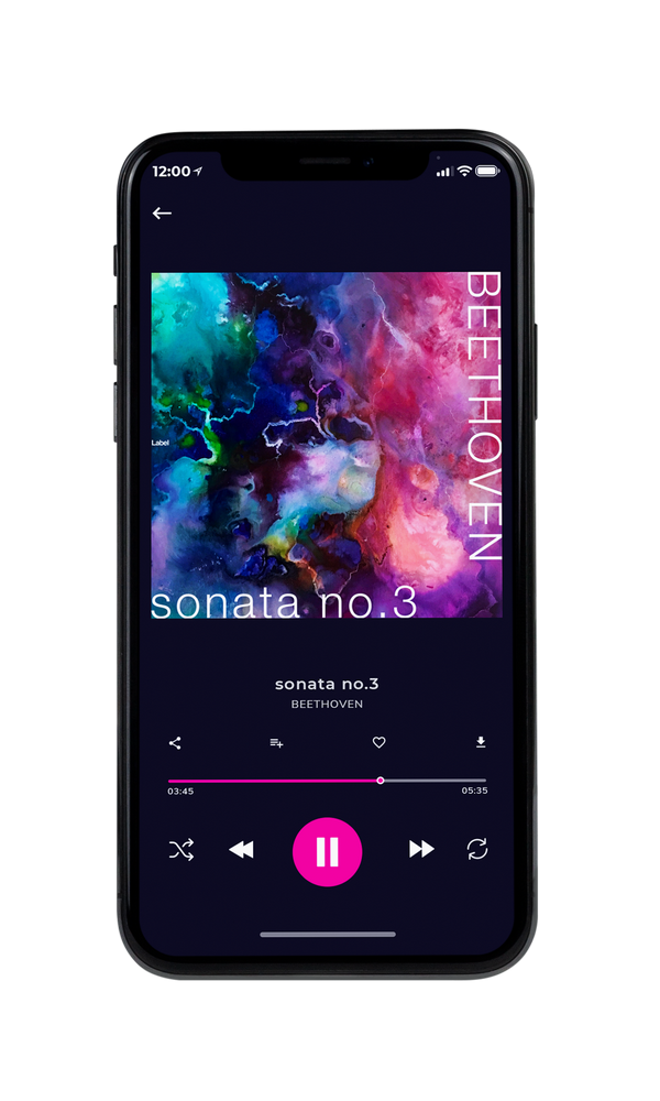 Tablet view of Premade Electronica & Ambient Album Cover - Martinique #5408 | AlbumArtZone*