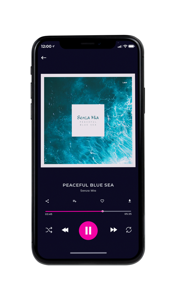 Tablet view of Premade Podcast Album Cover - Cararra #5438 | AlbumArtZone*