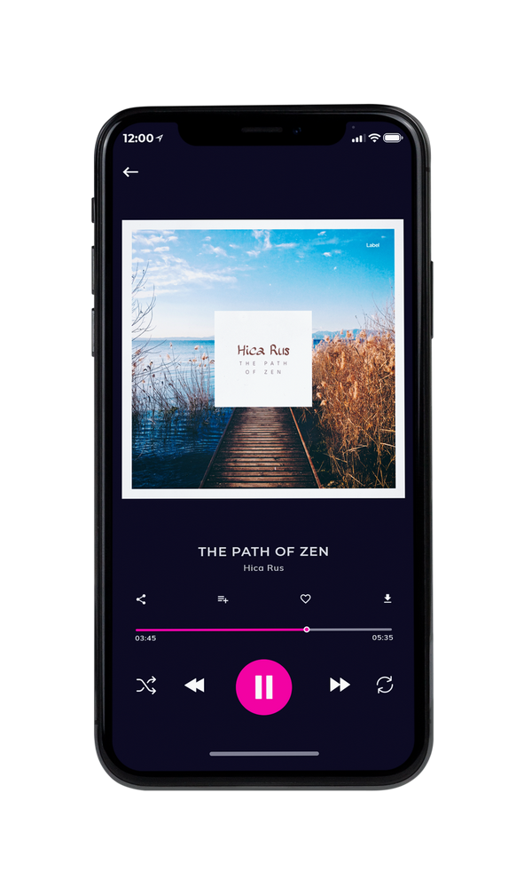 Tablet view of Premade Electronica & Ambient Album Cover - Blue Dianne #5442 | AlbumArtZone*
