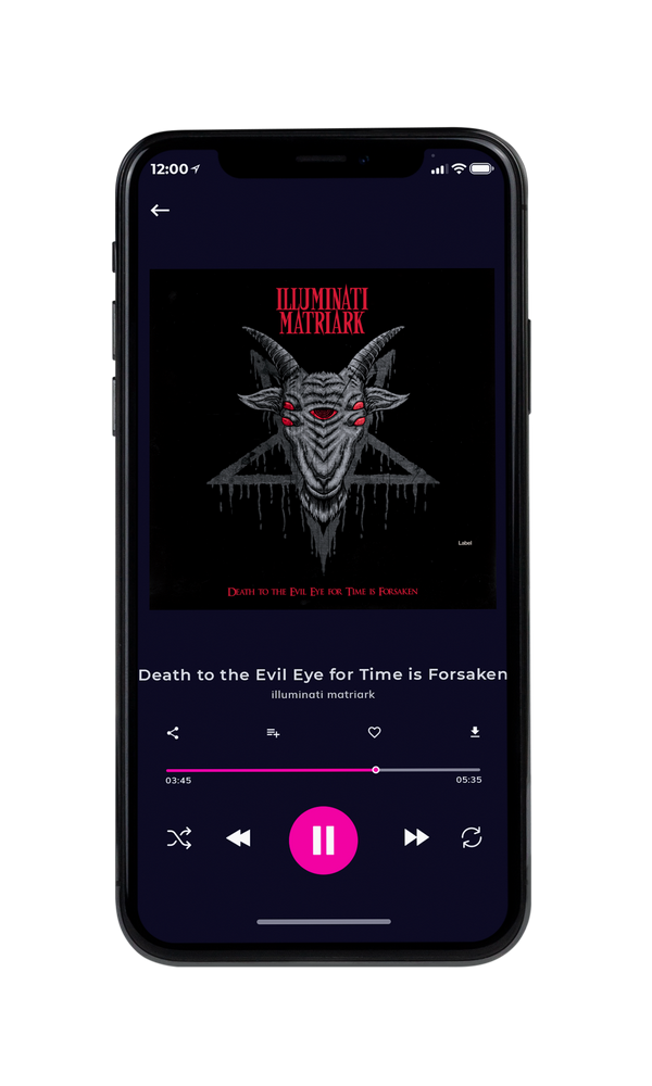 Tablet view of Premade Heavy Metal & Gothic Metal Album Cover - Cod Gray #5445 | AlbumArtZone*